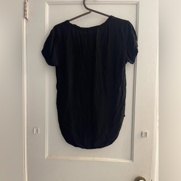 Anthropologie Cloth & Stone Short Sleeve Blouse Size XS - Picture 2 of 4